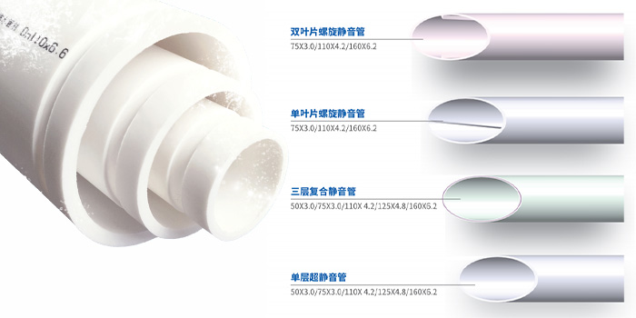 HDPE静音管材 HDPE静音管材