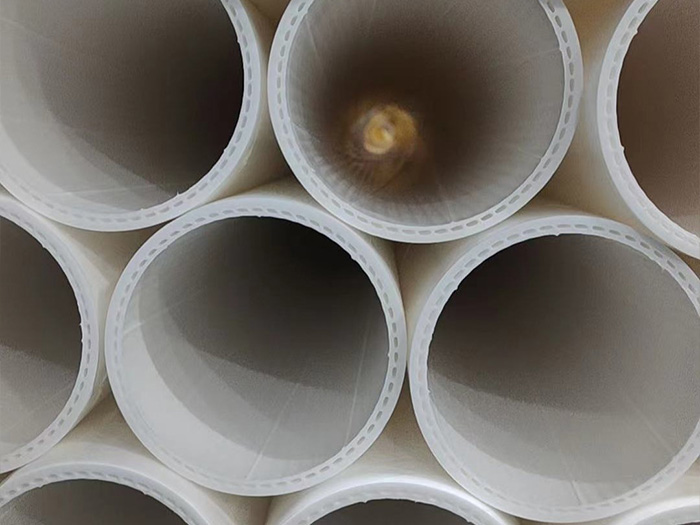 中空内螺旋静音管